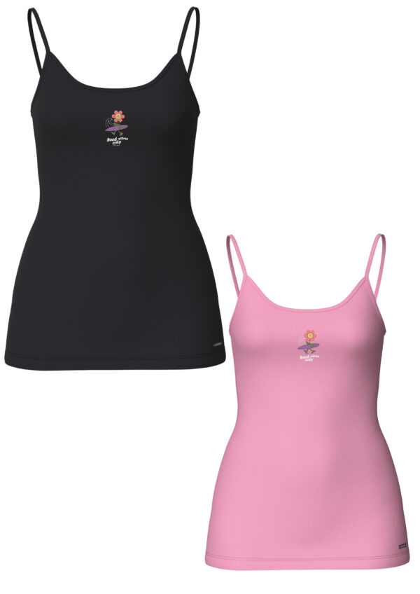 CHIEMSEE Tanktop Girls 2er Pack mit Kleinem Print – Bild 4