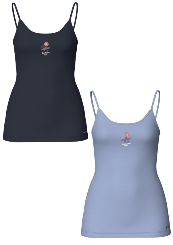 CHIEMSEE Tanktop Girls 2er Pack mit Kleinem Print