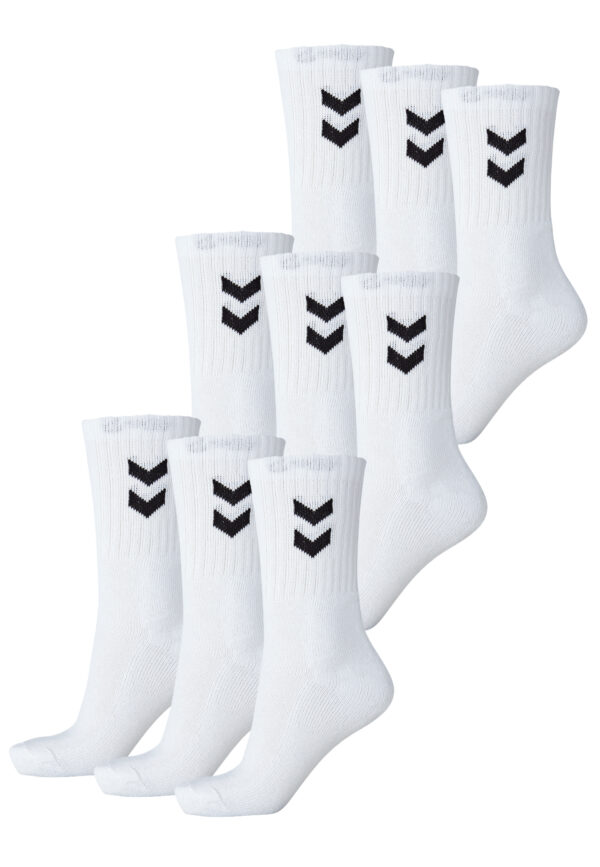 Hummel Sportsocken Atmungsaktive Sportstrümpfe aus Baumwollmischung – Bild 6