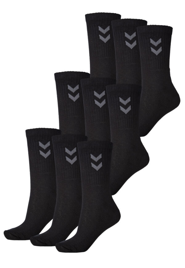 Hummel Sportsocken Atmungsaktive Sportstrümpfe aus Baumwollmischung – Bild 7