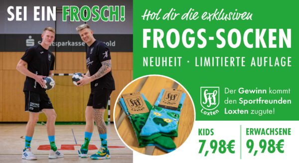 Sportfreunde Loxten limitierte Socken FROGS – Bild 9