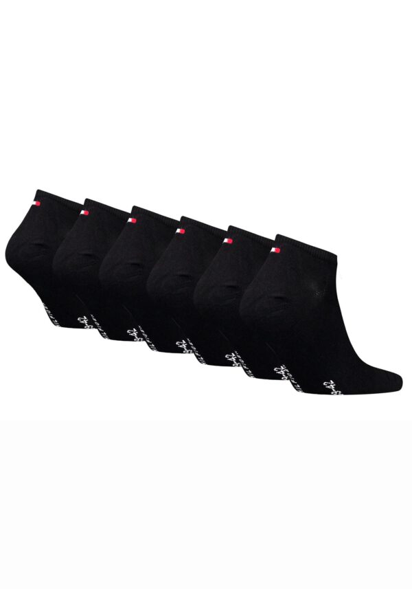 Tommy Hilfiger Sneakersocken (6-Paar) mit gekämmter Baumwolle