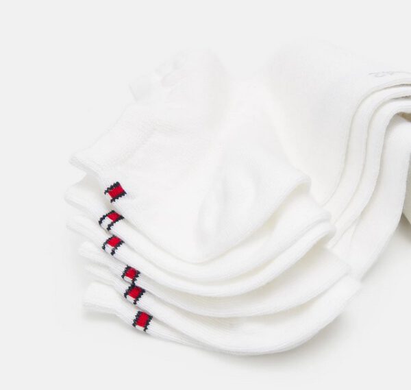 Tommy Hilfiger Sneakersocken (6-Paar) mit gekämmter Baumwolle – Bild 3